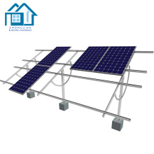 Adjustable aluminum ground style rotating solar panel mounting stand